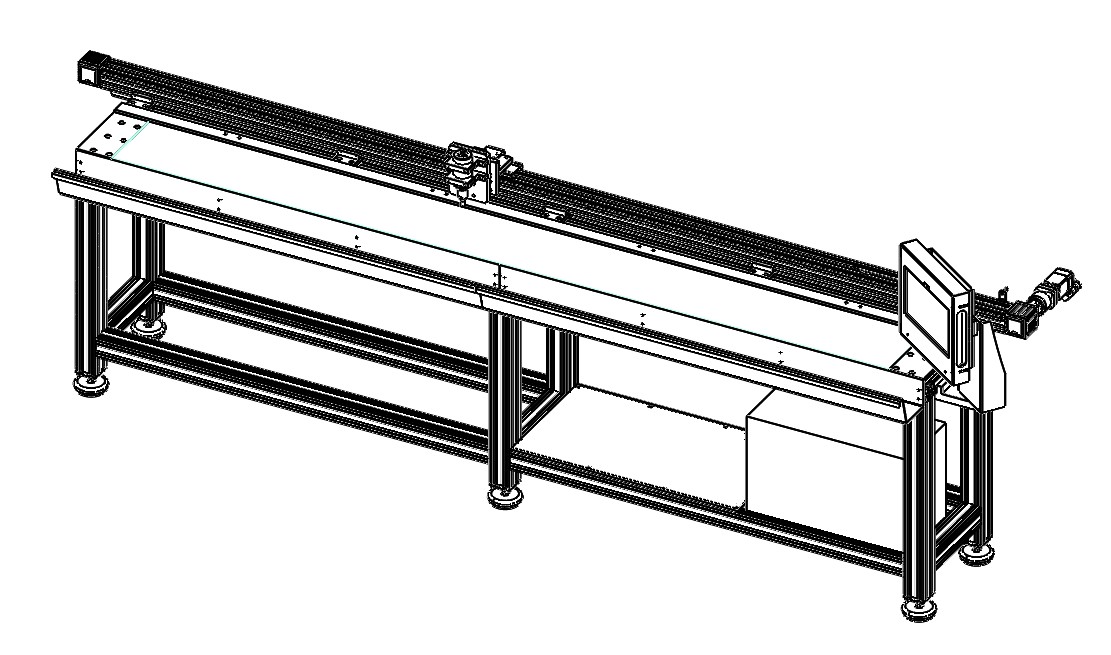 QCM-3000 - Ultrasonic Teknik Tekstil Kenar Kesim Makinesi