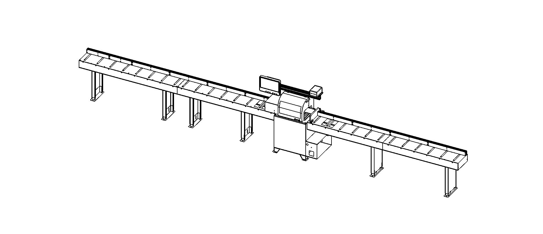 RQ-2500H - Panjur Profil Kesim Makinesi